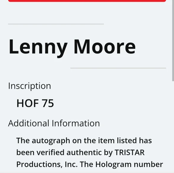 Autographed COLTS White and Blue Football Helmet - Picture 8 of 8